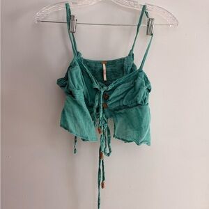 Free People crop top and skirt